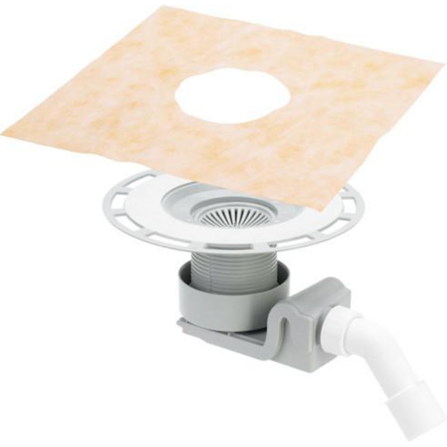 Afvoergarnitur DN50 kunststof/grijs 49271-557065