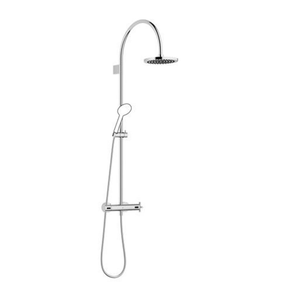 TARA Showerpipe douchether. flowreduc 220mm champ.geb