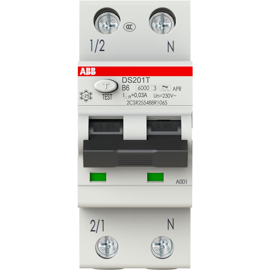 Aardlekautomaat System pro M compact RCBO traction 6kA C cha