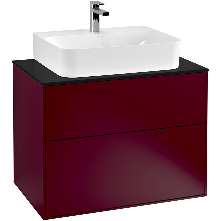 Wastafelonderkast Finion 800x603x501mm Peony Matt Lacquer G09200HB