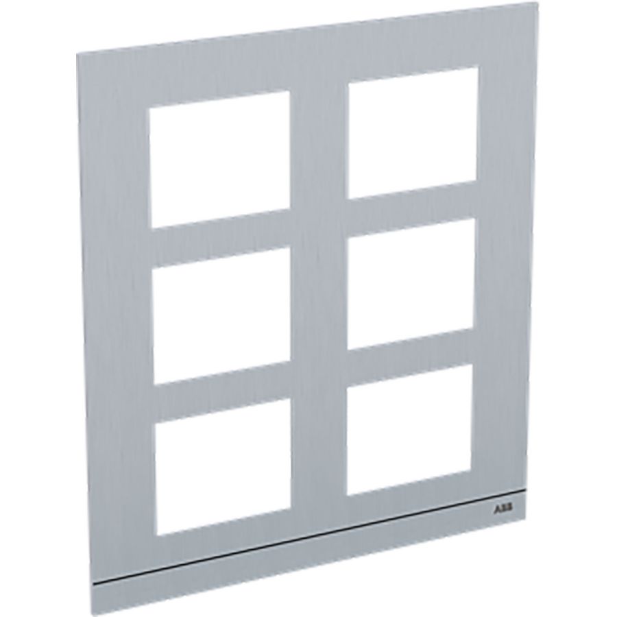 Welcome buitenpost frame audio, maat 2/3, aluminium