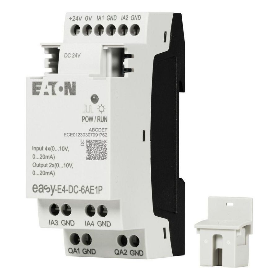 Easy E4 I/O-uitbreiding 4AI 2AQ 0-10V DC 0-20 mA 4-20 mA,
