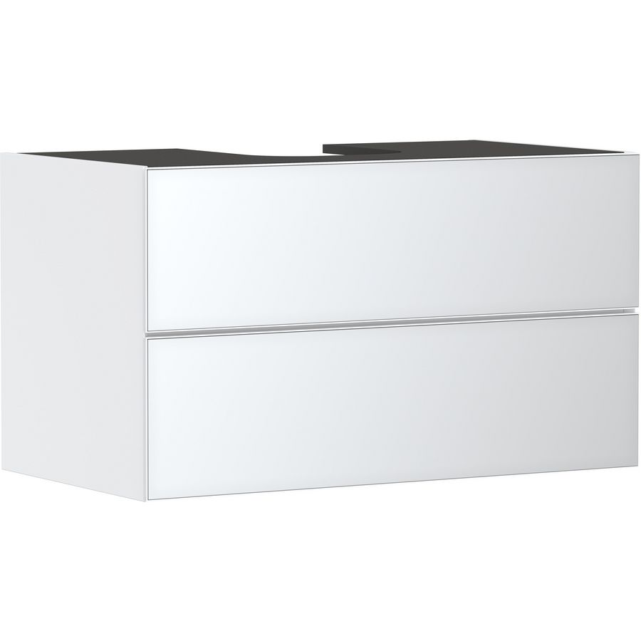 Onderkast mat wit / front metalic wit 980x550mm 2x la voor consoles Xevolos E 54190320
