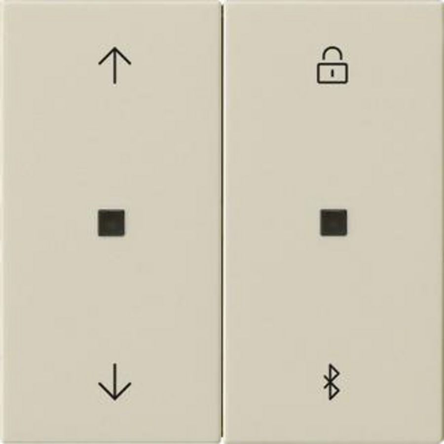 S3000 jl.-/schakelklok BT pijlen System 55 creme wit