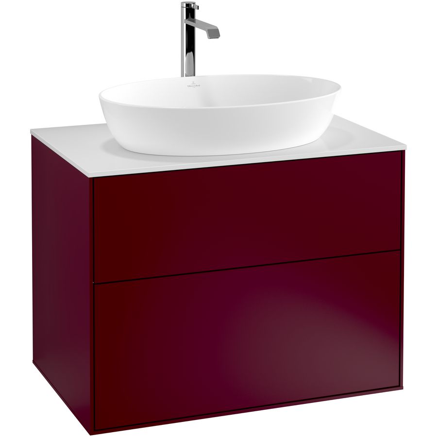 Wastafelonderkast Finion 800x603x501mm Peony Matt Lacquer G75100HB