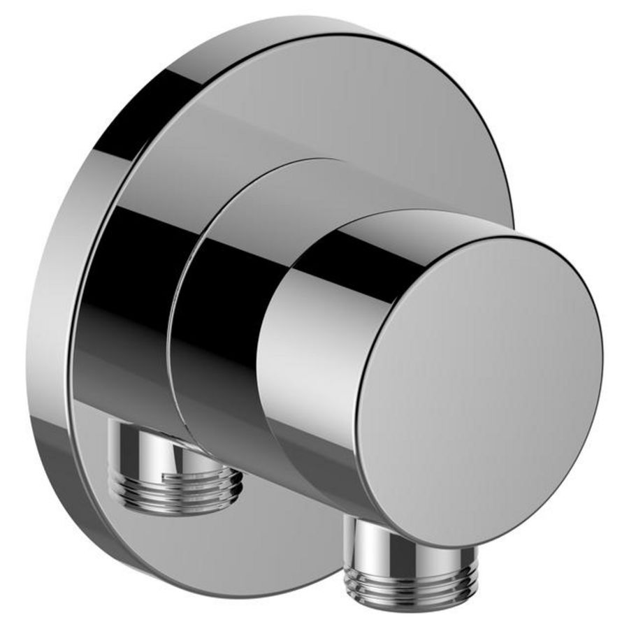 Slangaansluiting met ronde rozet 59547010001