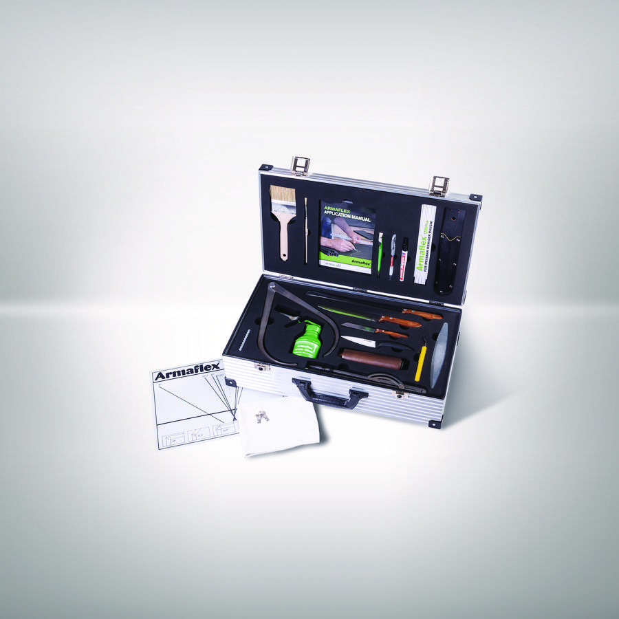 Armaflex gereedschapskist v.prof. installatie van Armaflex