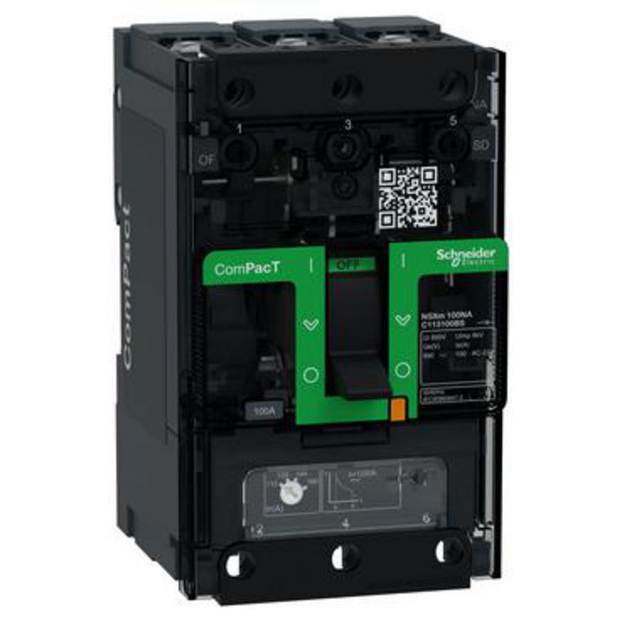 Lastscheider NSXm100NA AC 3P 100A BUSBAR ComPact