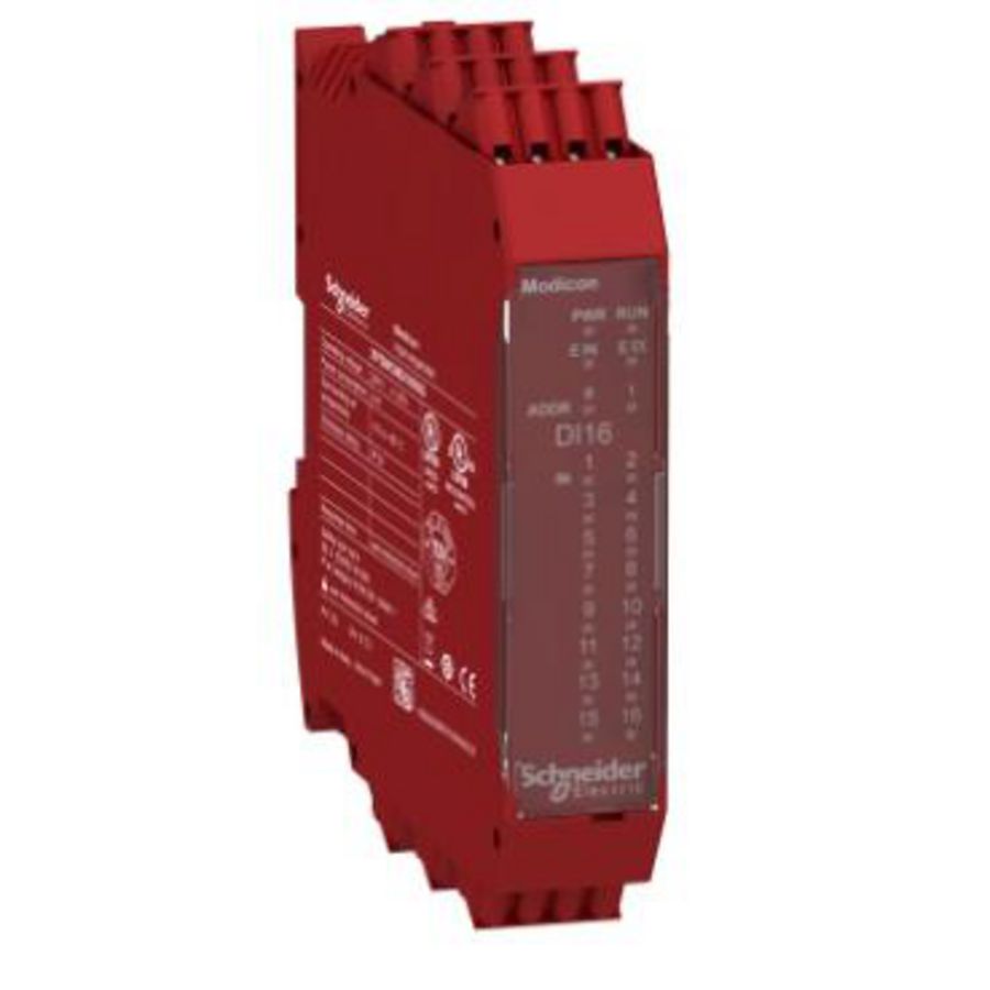 16 Input expansion module with spring term