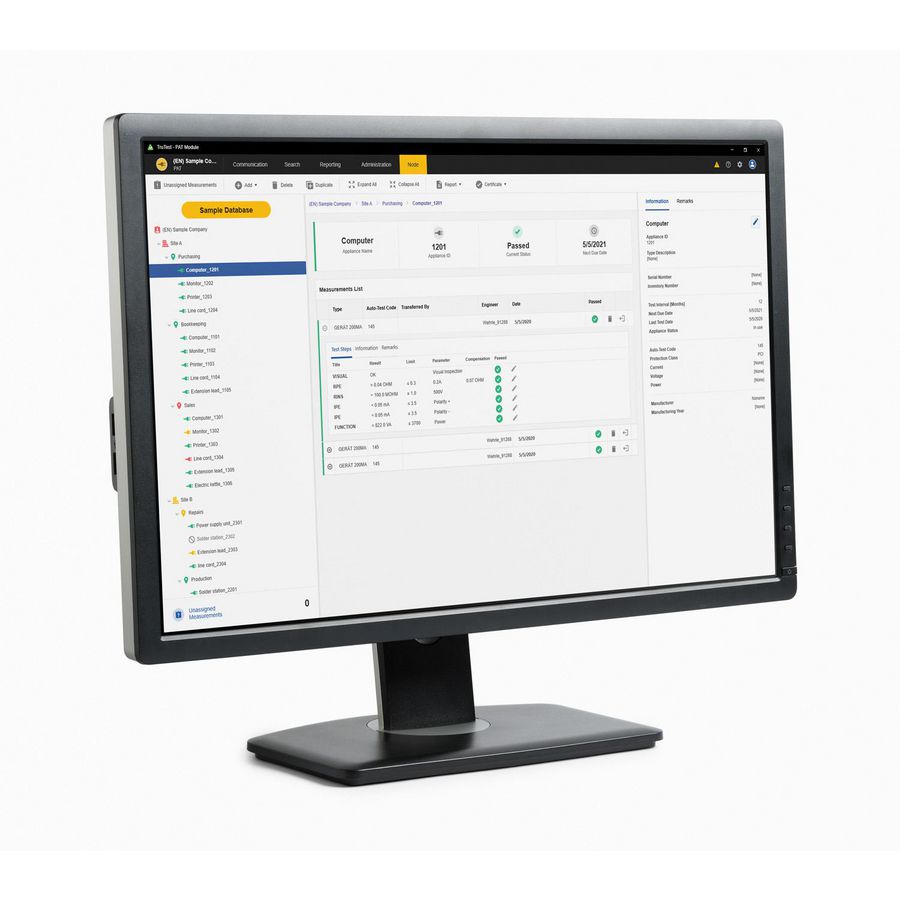 Fluke TruTest Software License Code-Lite-10 workstations
