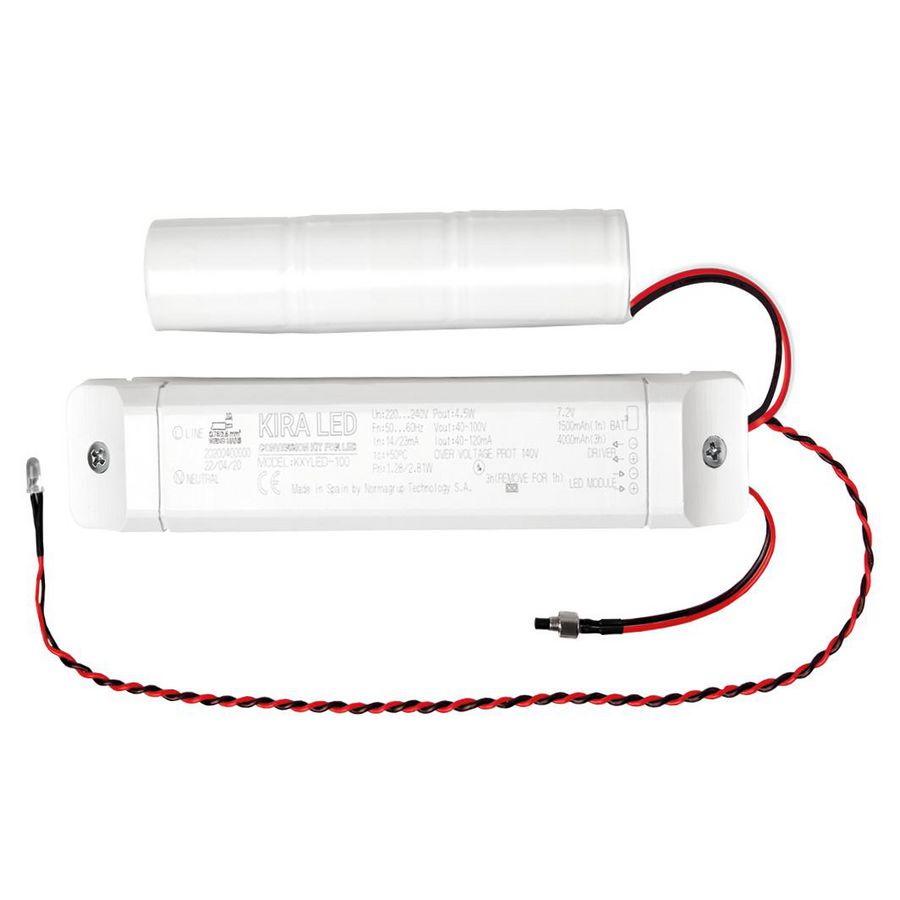 Armatuur standaard 1u 10-50V 6V 1,5Ah KXYLED-50T
