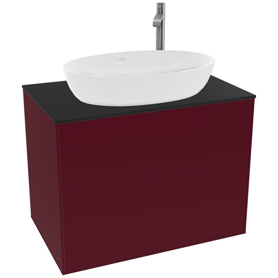 Wastafelonderkast Finion 800x603x501mm Peony Matt Lacquer G87200HB