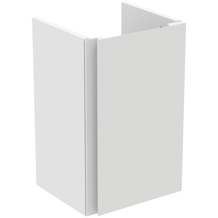 Wastafelmeubel 350x306x550mm matt white 1 deur Finesse E3403Y1