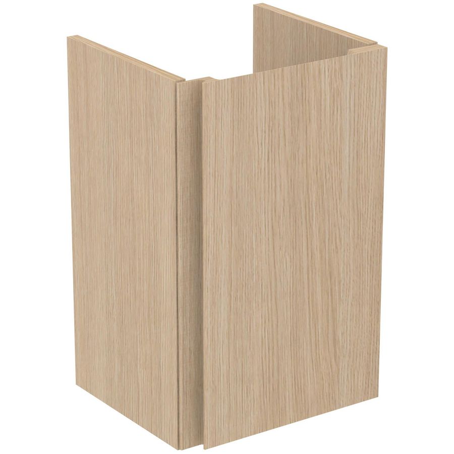 Wastafelmeubel 350x306x550mm white oak 1 deur Finesse E3403US