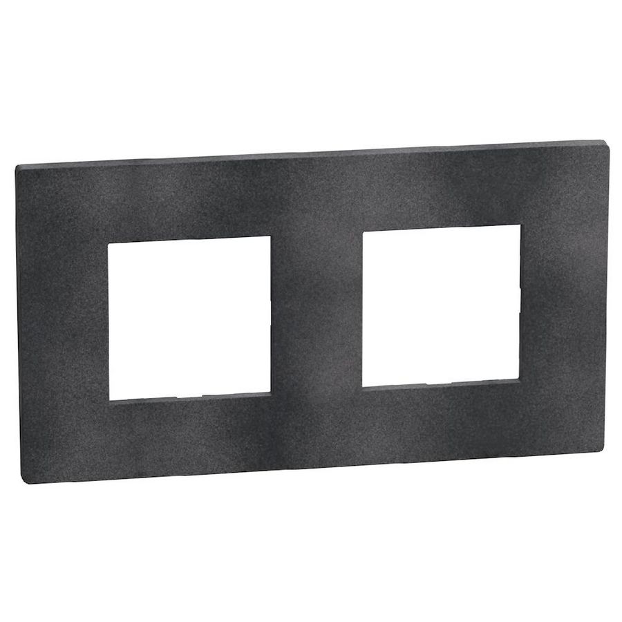 Doos a 25st. Light Now afdekraam 2x2 mod zwart grijs 25