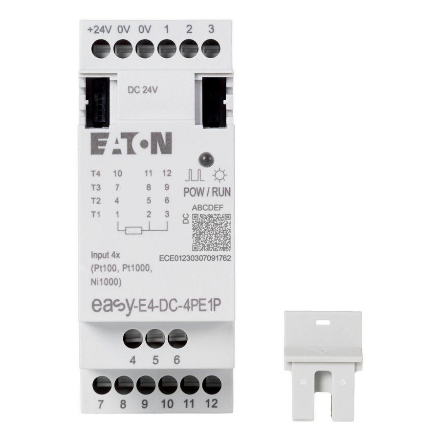 Easy E4, I/O-uitbreiding, 4AI, Pt100/Ni1000, 12 bit, Push-in