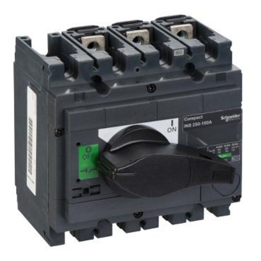 Lastscheider Vast Zwart ComPact INS250-160A 3P