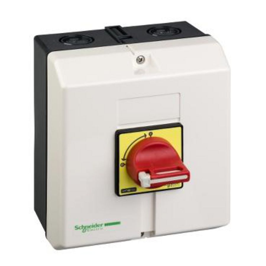 Lastscheider/noodstop in behuizing IP65 3M 50A TeSys Vario