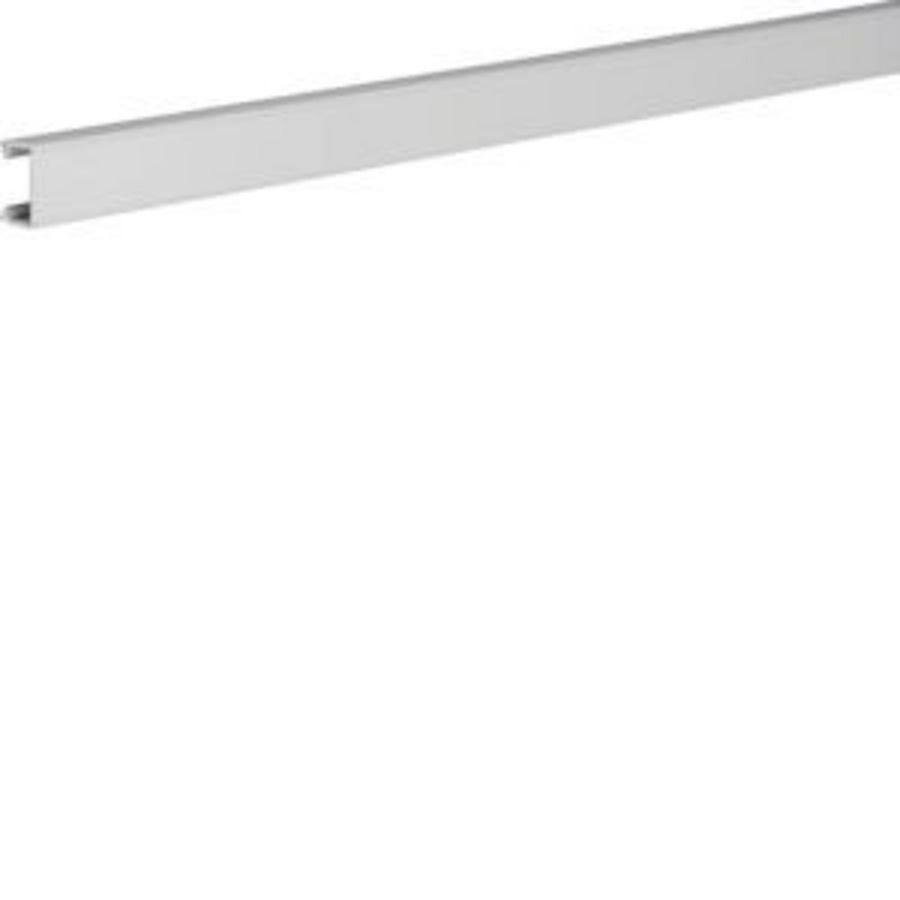 Deksel kanaal halogeenvrij 25mm breed 40mm HA7 hoog lichtgrijs VVE=2