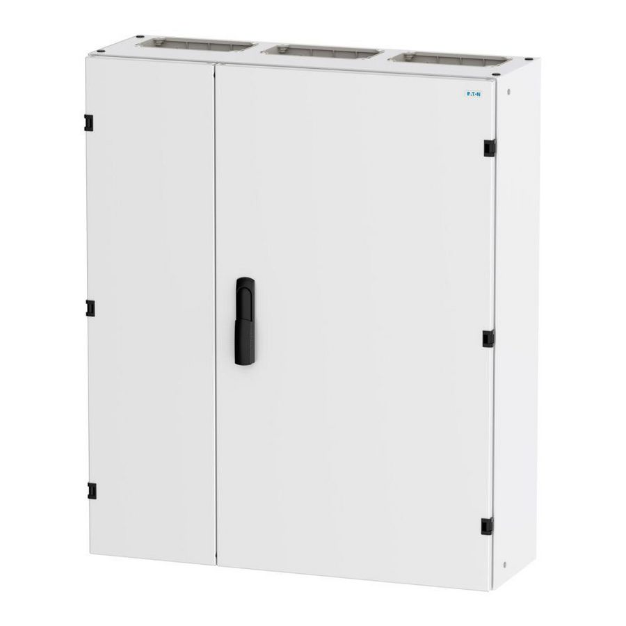 Wandverdeler EMC2 IP55 Klasse II 950x800x270mm wit RAL 9016