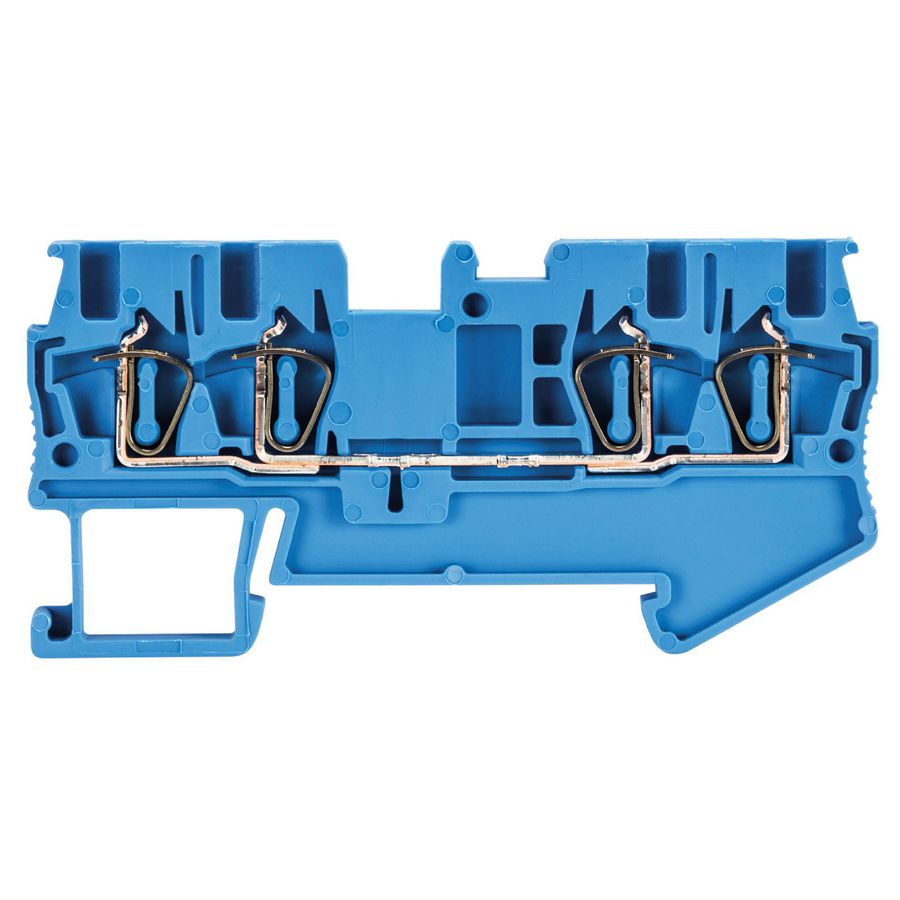 Doorgangsklem WKF 1,5 d2/2/35 blauw VVE=50