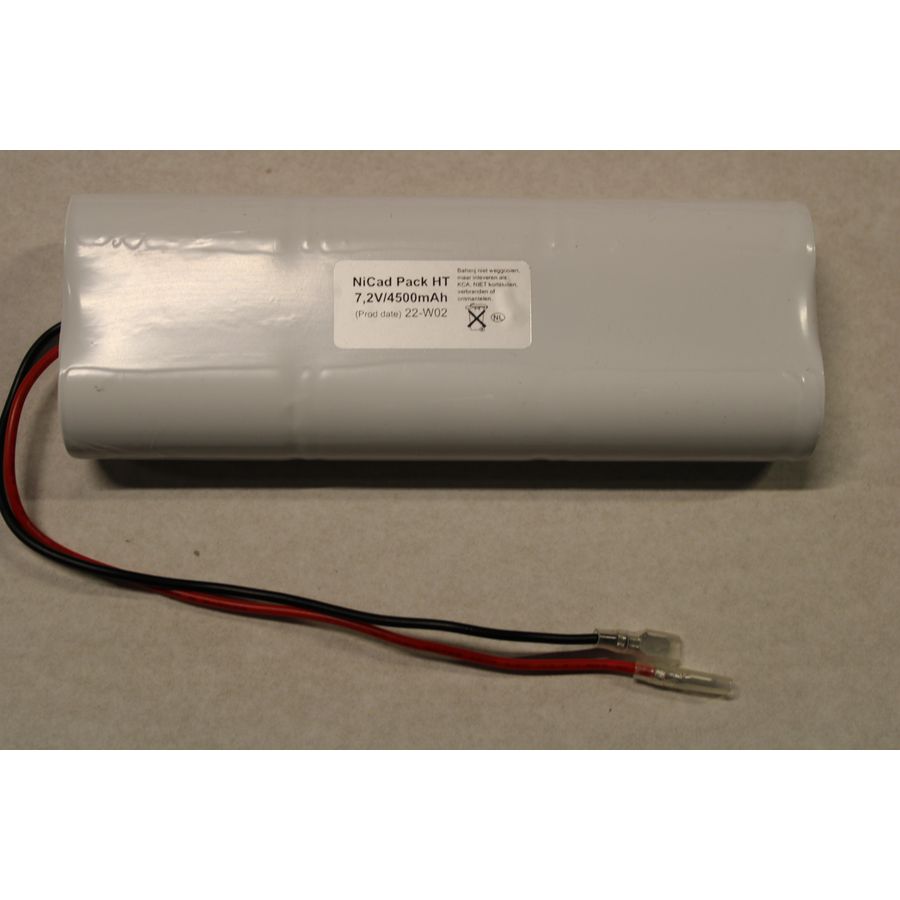 Standaard batterij Ni-CD 7,2V 4000mAh accu