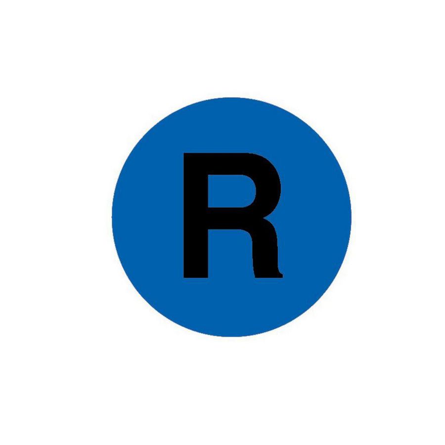 Lenzen hoog blauw R