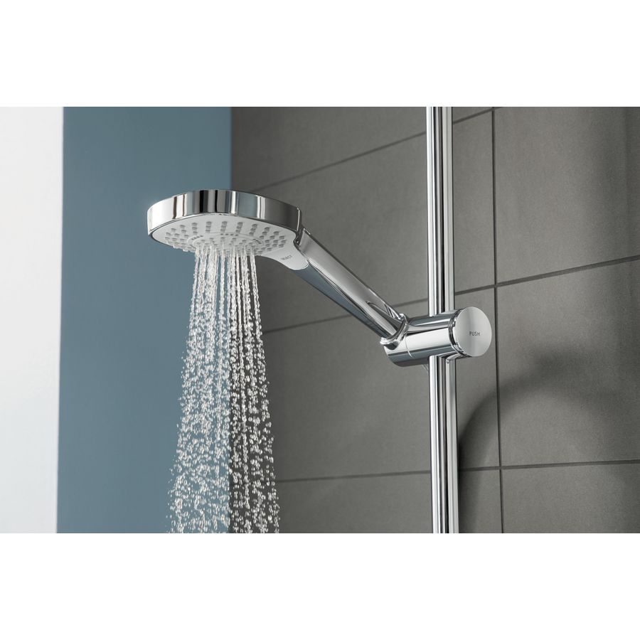 Croma Select E Multi EcoSmart glijstangset 65 cm wit/chroom