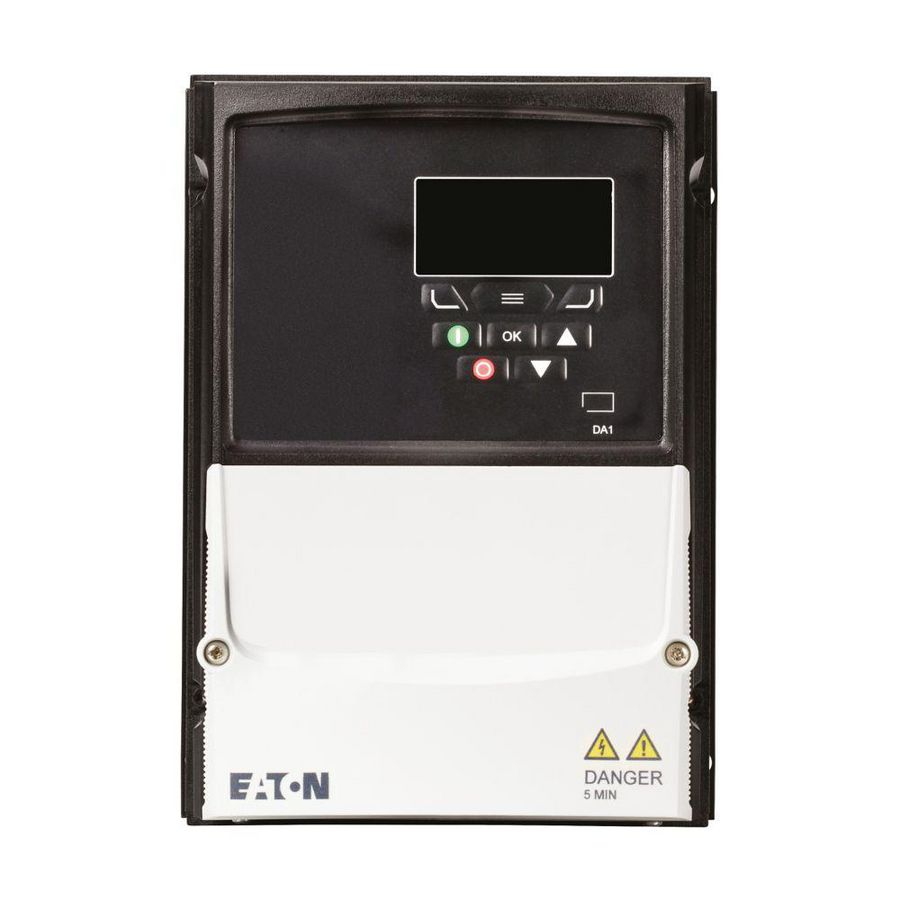 Frequentieregelaar U/f SLV CLV DA1 1-/3-230V 4,3A 0,75kW EMC