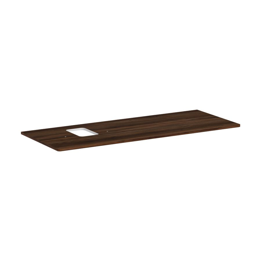 Console 1360x550mm m uitsparing L Waskom m kraangat Xelu Q 54123630