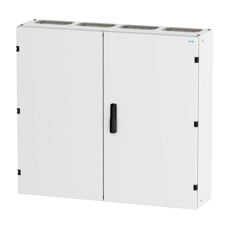 Wandverdeler EMC2 IP55 Klasse II 950x1050x270mm wit RAL 901