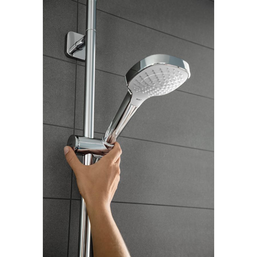 Croma Select E Multi EcoSmart glijstangset 90 cm wit/chroom