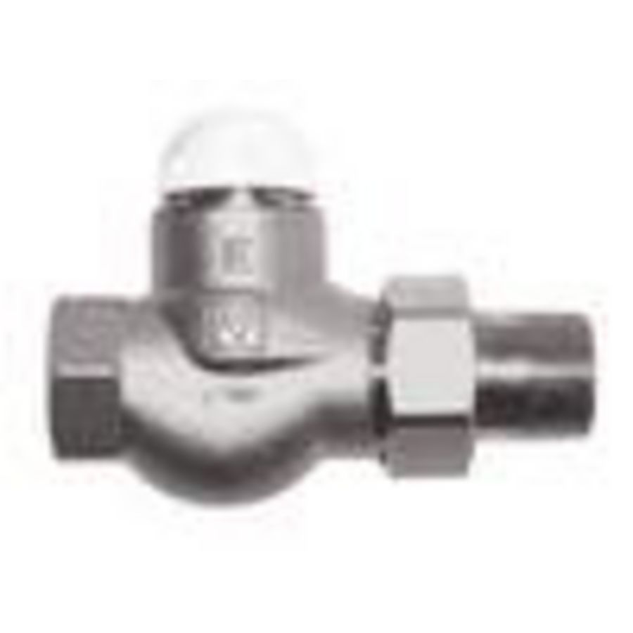 Radiatorafsluiter thermostatisch TS-E 1/2" Kvs 5.1 grote doorstoom