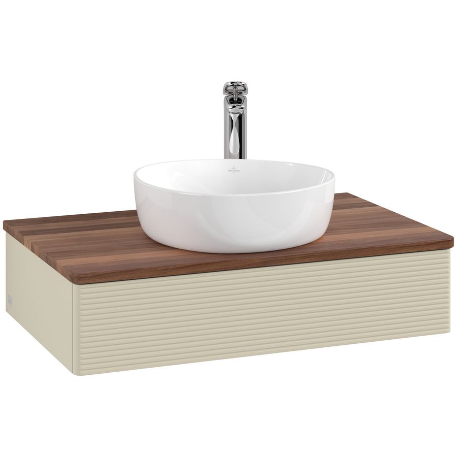 Wastafelonderkast Antao 800x190x500mm S.Grey Matt Lacquer K08152HJ