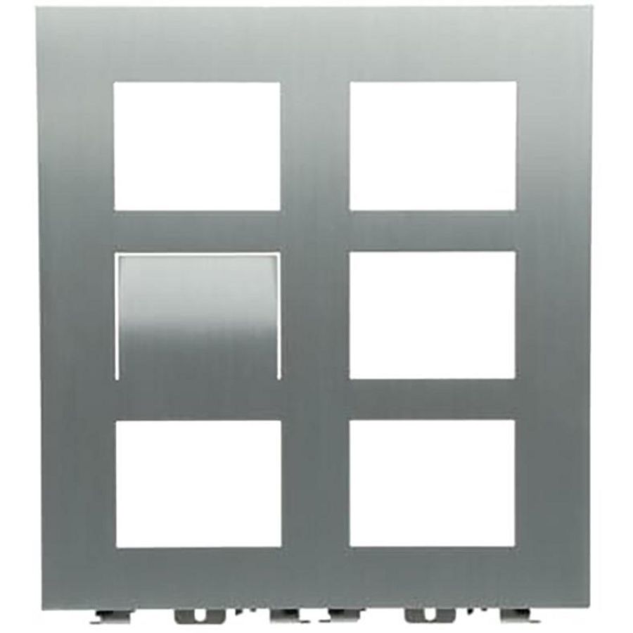 Welcome buitenpost frame video, maat 2/3, aluminium