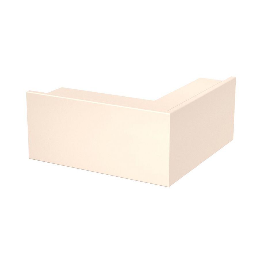 Buitenhoek 250x170x80 polyvinylchlorid creme wit 9001
