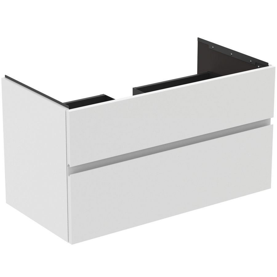 Wastafelmeubel 1000x505x550mm matt white 2 laden Finesse E3397Y1