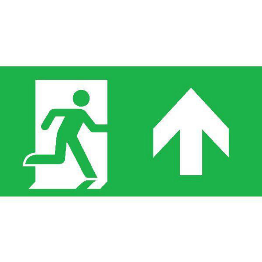 Pictogram noodverlichting inlegvel boven n7010