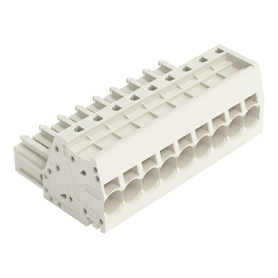 1-draads FE steker 10mm² li.grijs 831-3109 VVE=12