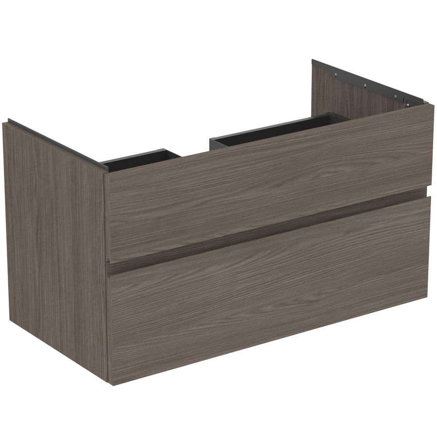 Wastafelmeubel 1000x505x550mm dark elm 2 laden Finesse E3397UR