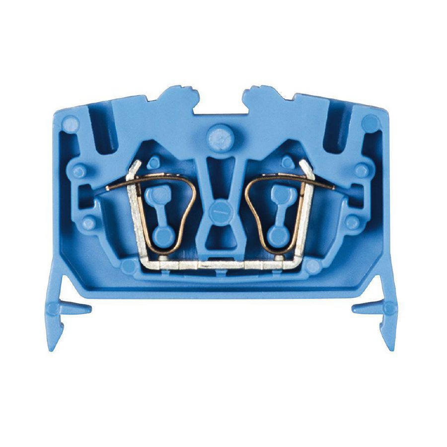 Doorgangsklem WKF2,5/m/35 blauw VVE=100