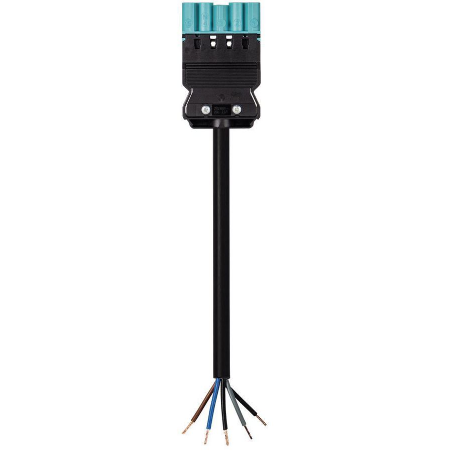 Aansluitsnoer GST18I5 male 1,5mm² 100cm B2CA turquoise VVE=30