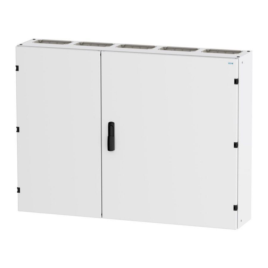 Wandverdeler EMC2 IP55 Klasse II 950x1300x270mm wit RAL 901