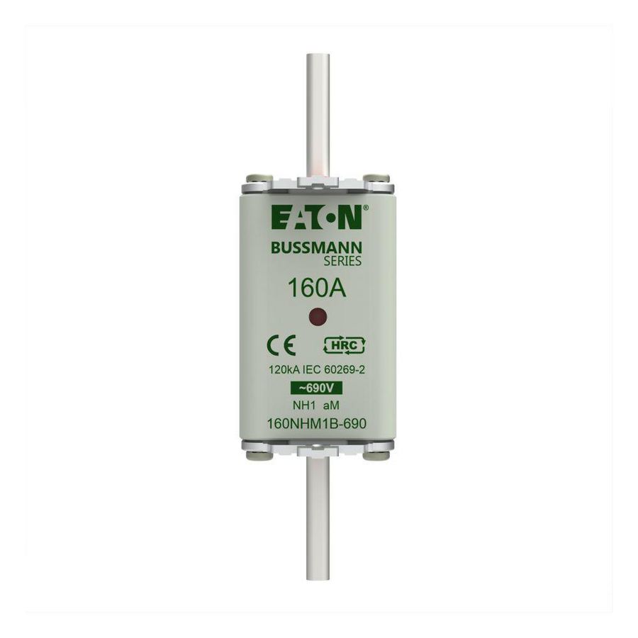 Zekering laagsp. 160A AC 690V NH1 aM dubbele melder VVE=3
