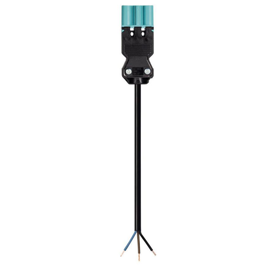 Aansluitsnoer GST18I3 male 1,5mm² 100cm ECA LS0H VVE=50