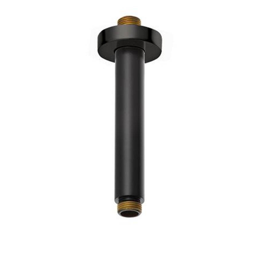 A-QA douchearm PLAFOND 1/2 matzwart