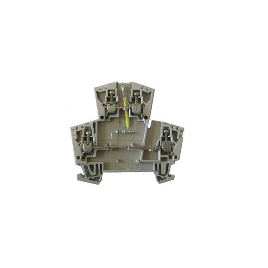 Klemrail d.beige 2.5mm² 23 VVE=25