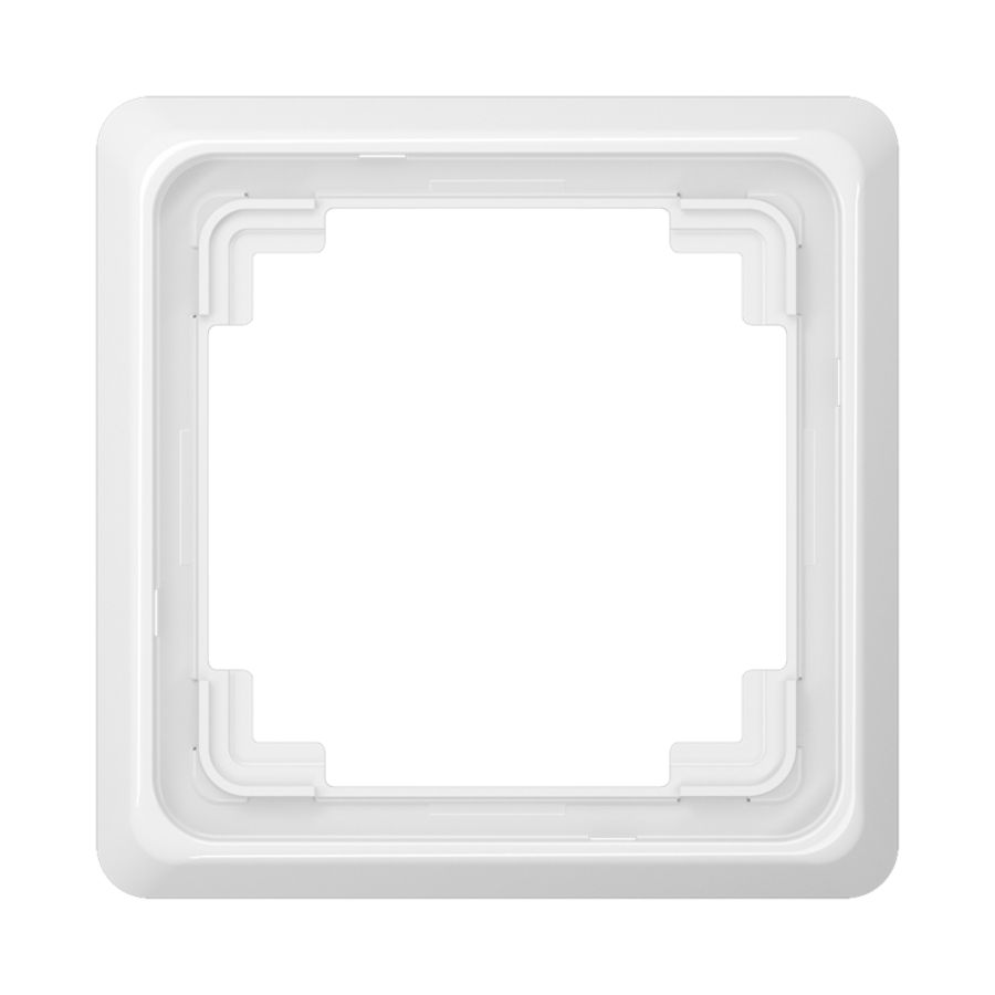 Afdekraam alpin wit 1-voudig CD-plus