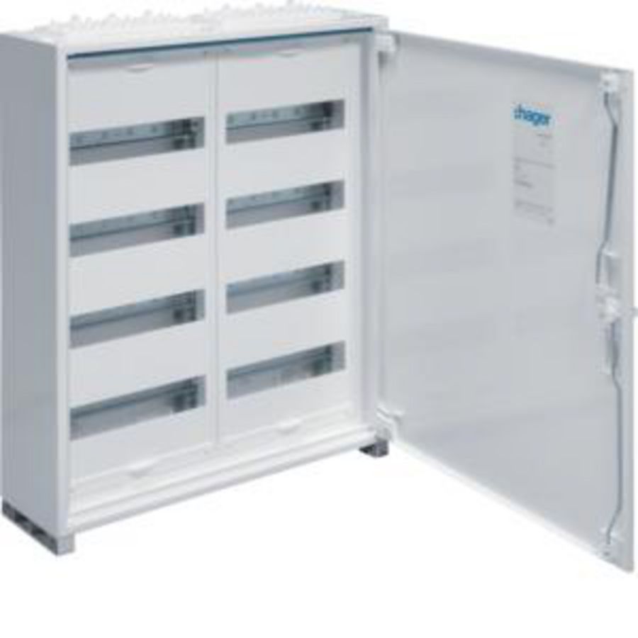 Opbouwveldverdeler IP44 650x550x161mm 96 mod. geisoleerd