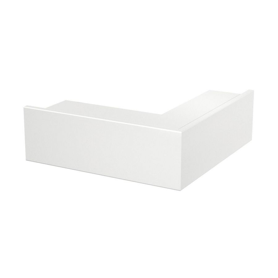 Buitenhoek 348x130x100 polyvinylchlorid puur wit